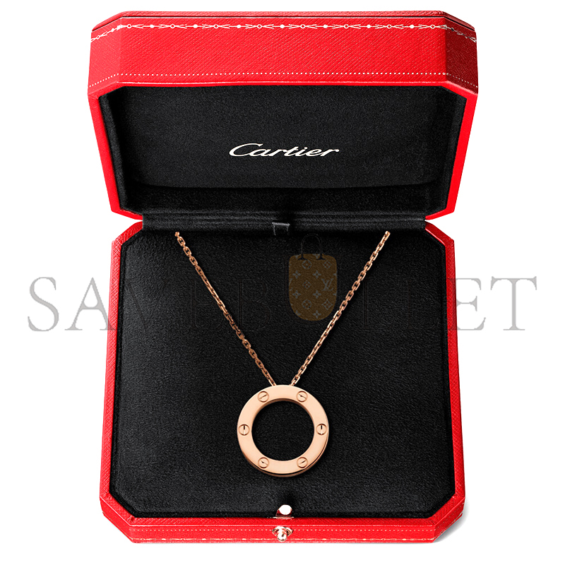 CARTIER LOVE NECKLACE B7014400